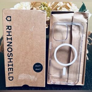 RhinoShield Phone Case Compatible with MagSafe for iPhone 17 ONLY Clear New